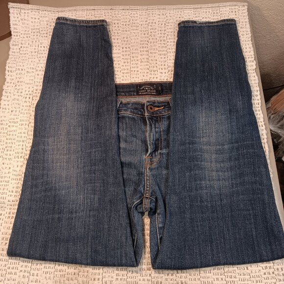Lucky Brand women's 'Sienna Cigarette' stretch blue jeans sz 4 / 27 - Picture 2 of 16